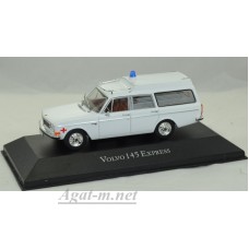Масштабная модель VOLVO 145 Express  "Ambulance" (скорая медицинская помощь) 1971 White
